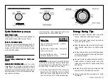 Preview for 2 page of Frigidaire FWS235RF Operating Instructions