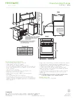 Preview for 2 page of Frigidaire Gallery FGGF3056KF Specifications