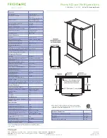 Preview for 2 page of Frigidaire Gallery FGHN2844L E Specifications