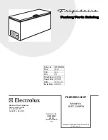 Frigidaire Gallery GLFC1326FW Factory Parts Catalog preview