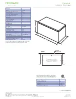 Preview for 2 page of Frigidaire Gallery GLFN1326G W Product Specifications