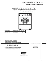 Preview for 1 page of Frigidaire Gallery GLTF1240A Factory Parts Catalog