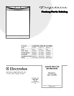 Preview for 1 page of Frigidaire GLD3450RD Factory Parts Catalog
