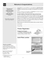 Preview for 2 page of Frigidaire GLEB27M9FBB Use & Care Manual