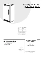 Frigidaire GLFH1779GW Wiring Diagram preview