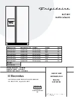 Frigidaire GLRS267ZA Factory Parts Catalog preview