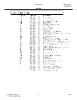 Preview for 9 page of Frigidaire GLRT181SA Factory Parts Catalog