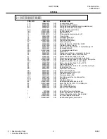 Preview for 9 page of Frigidaire GLRT183SBW1 Factory Parts Catalog