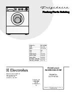 Preview for 1 page of Frigidaire GLTF1670A Factory Parts Catalog