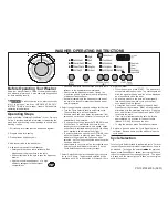 Frigidaire GLTF2940ES3 Operating Instructions Manual preview