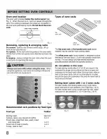 Preview for 8 page of Frigidaire LFGF3020MBA Use & Care Manual