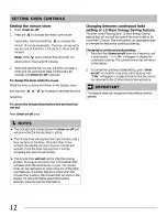 Preview for 36 page of Frigidaire LFGF3020MBA Use & Care Manual