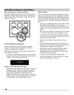 Preview for 18 page of Frigidaire LFIF3054TDA Use & Care Manual