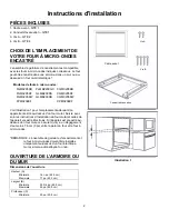 Preview for 6 page of Frigidaire MWTK(P)27K Installation Instructions Manual