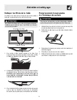 Preview for 19 page of Frigidaire MWV150KB - 1.5 cu. Ft. Microwave (French) Manual D’Utilisation Et D’Entretien