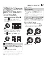 Preview for 19 page of Frigidaire PCFI3668AF Use & Care Manual