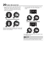Preview for 20 page of Frigidaire PCFI3668AF Use & Care Manual