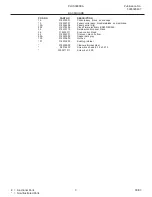 Preview for 3 page of Frigidaire PLCS389D Factory Parts Catalog