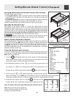 Preview for 15 page of Frigidaire PLES389EC - 30 Inch Slide-In Electric Range Use & Care Manual