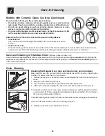 Preview for 22 page of Frigidaire PLES389EC - 30 Inch Slide-In Electric Range Use & Care Manual