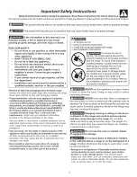 Preview for 3 page of Frigidaire PLGFZ397GCA Use & Care Manual