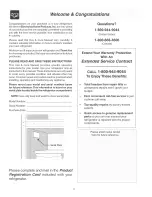 Preview for 2 page of Frigidaire PLHT19WEB6 Use & Care Manual