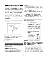 Preview for 2 page of Frigidaire PLKU1267D Use & Care Manual