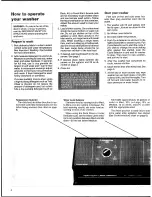 Preview for 4 page of Frigidaire WC-7D Use And Care Instructions Manual