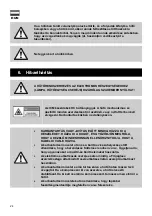 Preview for 24 page of FRIGOGLASS CMV 375 HC User Manual