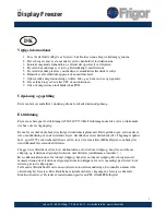 Preview for 3 page of Frigor CIF 125 User Manual