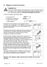 Preview for 19 page of Frilec BERLIN165-A+++ User'S Operation Manual