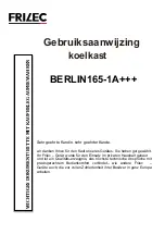 Preview for 27 page of Frilec BERLIN165-A+++ User'S Operation Manual