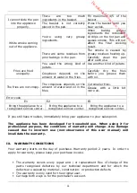 Preview for 33 page of Fritel SNACKTASTIC 4702 User Manual