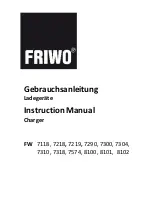 Preview for 1 page of Friwo FW 7118 Instruction Manual