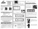 Frog ease Mineral Cartridge Operating Instructions preview