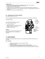 Preview for 15 page of Fromm 49.0503 Operation Manual