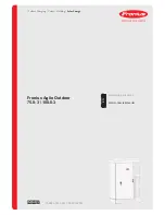 Preview for 1 page of Fronius Agilo 100.0-3 Operating Instructions Manual