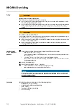 Preview for 100 page of Fronius CMT 4000 Advanced Operating Instructions Manual