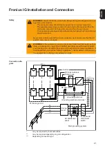 Preview for 23 page of Fronius IG 2000 Operating Instructions Manual