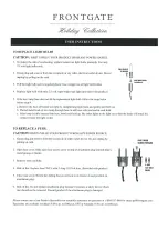 Preview for 5 page of Frontgate 141267 MUL Manual