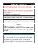 Preview for 3 page of Frontgate 720 Installation Instructions And Use & Care Manual