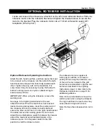 Preview for 11 page of Frontgate 720 Installation Instructions And Use & Care Manual