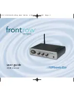 FrontRow 230R User Manual preview