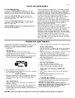 Preview for 3 page of FScurtis CA series Installation And Operating Instruction Manual