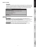 Preview for 3 page of FScurtis FCT02C48H2X-A1X1XX Operating Instructions And Parts Manual