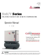 FScurtis NxB/V Series Operator'S Manual preview