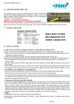 Preview for 3 page of FSH EcoLock HL1260 Installation Manual