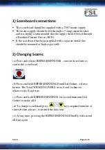 Preview for 2 page of FSL Scoreboards C01-9 User Manual