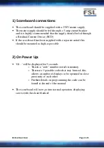 Preview for 2 page of FSL Scoreboards M01 User Manual