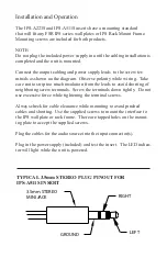 Preview for 4 page of FSR IPS-A223S Series Operating Manual